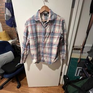 Liz Wear Vintage plaid shirt 100% cotton